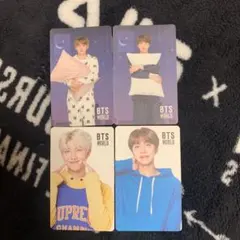 bts world トレカ テヒョン ユンギ ナムジュン ホソク