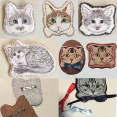 オーダー再開 にゃんこブローチ