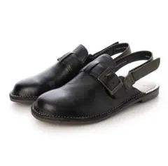 ing シングルモンクデザインバックストラップシューズ L