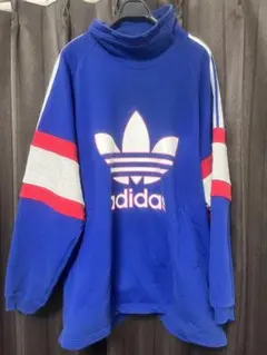90s adidas トレーナー・スウェット 青