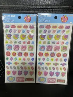 BETTY'S BLUE プチステッカー 2枚セット