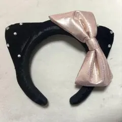 USJ カチューシャ ハローキティ ベロア リボン