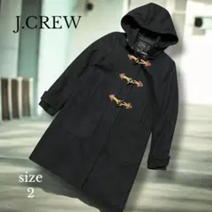 【J.CREW 】ダッフルコート サイズ2 ダークネイビー
