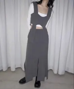Basket Motif Cable Stitch Knitted Skirt - メルカリ