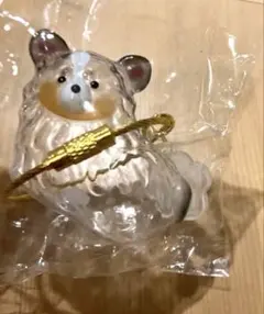 「うちの子のけだまだま」犬シリーズのカプセルトイ　キーホルダー　チワワ