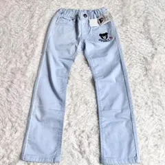 MIKIHOUSE　ミキハウス　新品　クマ　アップリケ　パンツ　ブルー　120