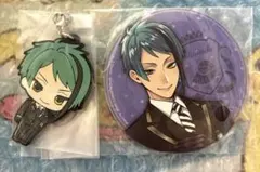 ツイステ　ジェイド　ラバスト・缶バッジセット