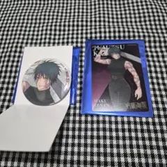 ベースヤードトーキョー 呪術廻戦 缶バッジ メタルカード 禪院真希