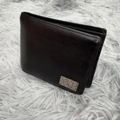 Calvin Klein カルバンクライン 二つ折り財布 ブラック コンパクトのサムネイル
