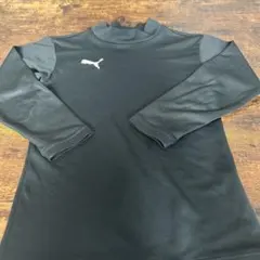 PUMA アンダーシャツ ブラック 130 長袖シャツ