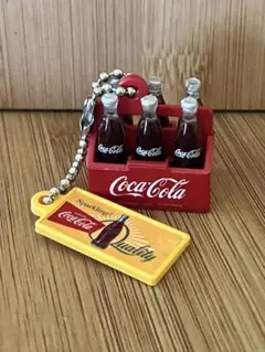 コカコーラ キーホルダー 3点セット ミニチュア レトロ - メルカリ