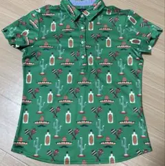 ［新品・未使用］キャロウェイ メキシカン総柄 ポロシャツ M