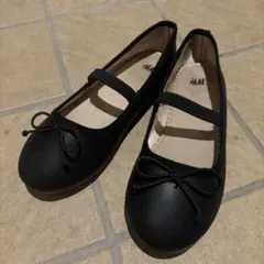 H&M ブラック バレエシューズ 41