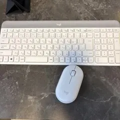 Logicoolスリムコンボ（キーボード＋マウス）オフホワイト MK4700W