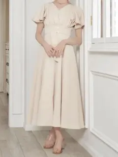 Her lip to Fountain Lace Up Bow Dress - メルカリ