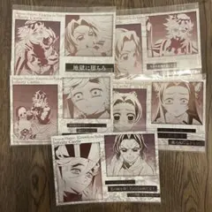 鬼滅の刃　dining 第二期　メタリック　ポストカード　童磨　しのぶ　カナエ