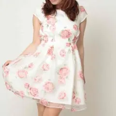 プライムパターン♡フラワーオパールタックワンピース 7