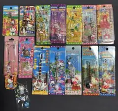 ハローキティ ご当地ストラップ 14個セット＋オマケ