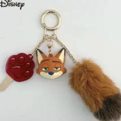 ズートピア2 しまむら ニック・ワイルド 立体チャーム キーホルダー