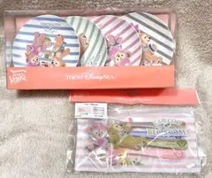 ダッフィーのスプリングヴォヤッジ ミニプレート フォークセット