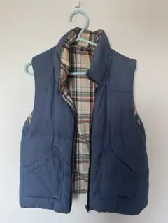 Arnold Palmerダウンベスト チェック柄裏地