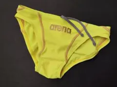 レア】Speedo 競パン アクアスペック 競泳水着 イエロー グリーン