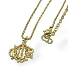 極美品　Christian Dior　ディオール　ネックレス　旧ロゴ　レア
