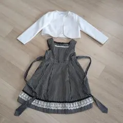 キャサリンコテージ120ジャンパースカートボレロ２点セット美品七五三入学式卒園式