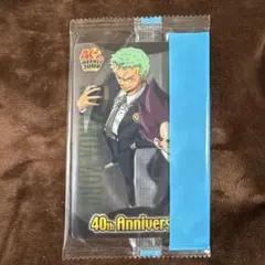 미개봉 ドラゴンボール× 원피스 ジャンプ40周年 ウエハースカード ゾロ