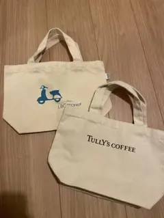 タリーズコーヒーバイクミニトートバックのサムネイル