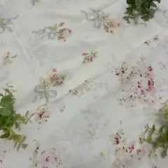 生地C【花柄綿プリント2種セット】ハンドメイド【LECIEN】【YUWA】プレ付