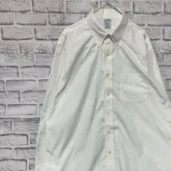 ブルックスブラザーズ長袖シャツ！ホワイトXL 0324