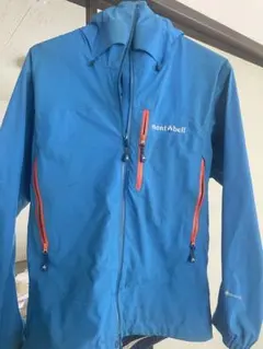 モンベル フレネイパーカ GORE-TEX メンズS #1102483 ブルー
