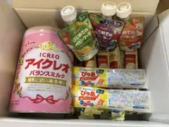 アイグレオ バランスミルク800g、ほほえみらくらくキューブ20袋などのセット