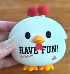 ル・コック カラビナ付きボールポーチ 美品