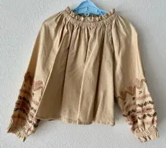 apolinakids MEERA BLOUSE (almond) 刺繍ブラウス - メルカリ
