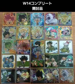 ドラゴンボール ウエハースシール W14 コンプリートセット　開封品