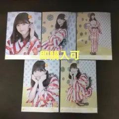 吉田綾乃 乃木坂46 浴衣 浴衣2022 生写真 5種