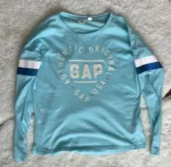 GAP キッズ 長袖Tシャツ ミントブルー 150cm 12〜13歳