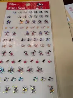 Disney ミニシール ミッキー ミニー