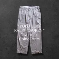 POLO GOLFポロゴルフラルフローレンツータックチノパンツ2タックのサムネイル