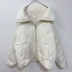 prose verse 襟ファーキルティングブルゾン ダウン　【Ｍ】