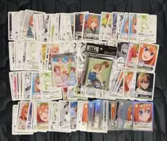五等分の花嫁カード 中野四葉まとめ売り スリーブ チュートリアルデッキセット