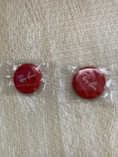 ray ban ピンバッチ　2個　セット　非売品
