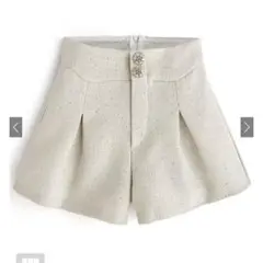 ツイード ショートパンツ
