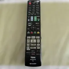SHARP AQUOS BD テレビ用リモコン 本体　GB079PAのサムネイル