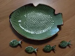Jenggala Bali 魚型皿セット