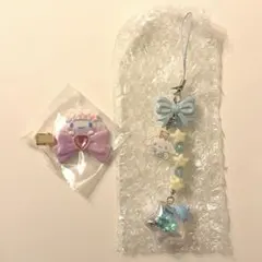 シナモン シナモロール シークレットストラップ シークレット前髪クリップ セット