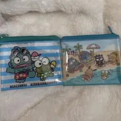 スシロー×はぴだんぶい はぴなついぇい！ コラボ限定 ファスナーポーチ