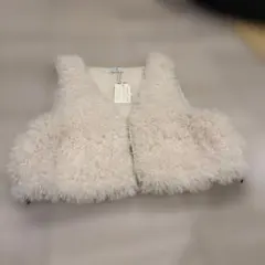 CIAOPANIC TYPY アイボリーファーベスト